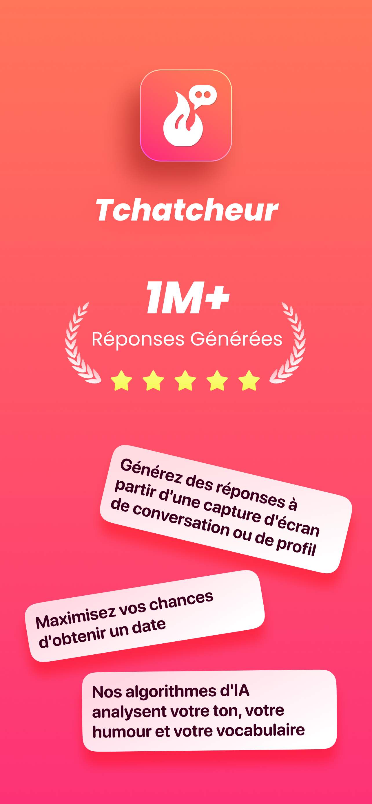 Rizz app - Tchatcheur product preview