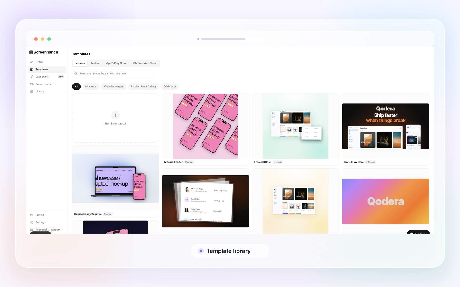 Screenhance product preview